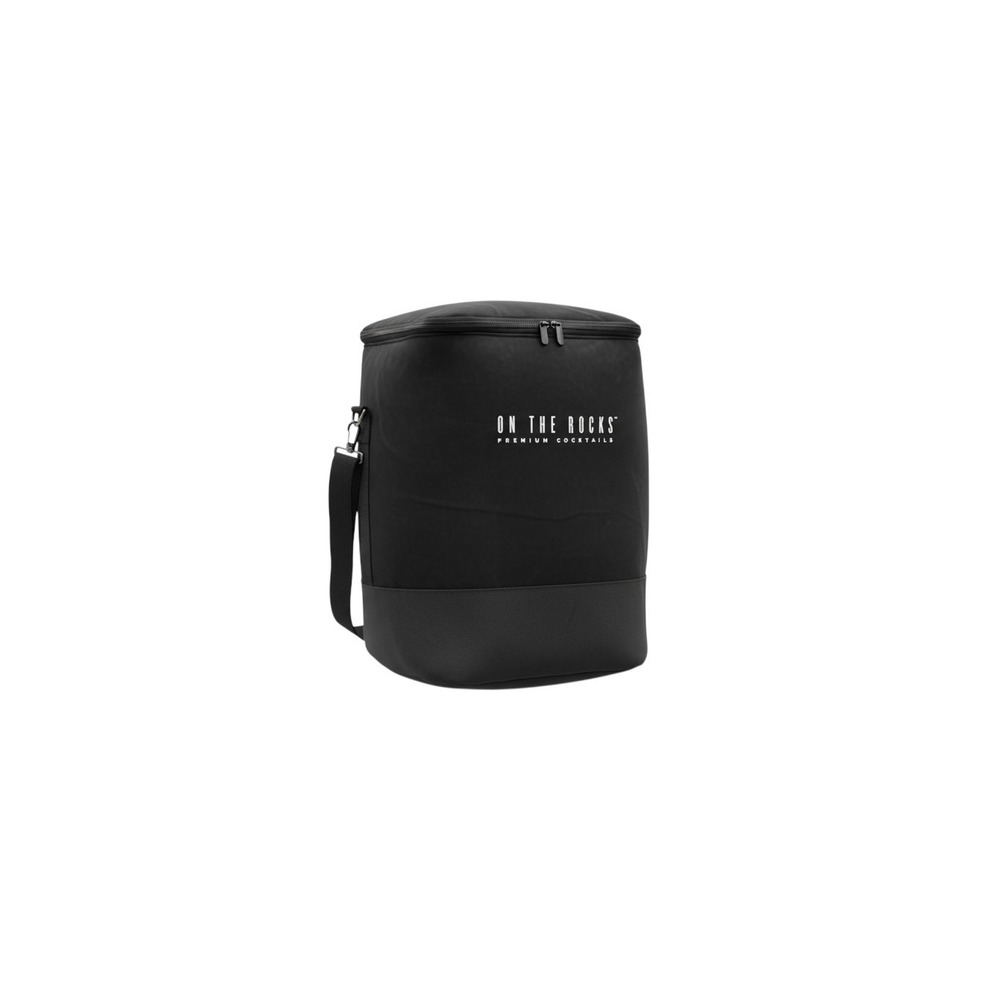 On The Rocks Cooler Backpack Unisex OS Black Insulated Thermal Bag